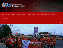 Tablet Screenshot of iibf-indonesia.com